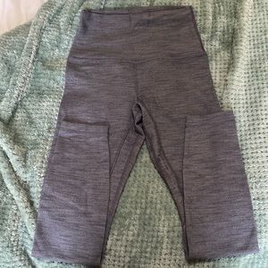 Lululemon, heather grey, soft brushed fabric, double lined.